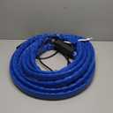 Camco 25-Ft Heated Water Hose for RV - Water Line Freeze Protection Down to -20F/-28C - Features Energy-Saving Thermostat & Includes Adapter for Connection to Either End of Hose (22911)