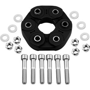 5127289AA, 5144110015 Drive Shaft Coupler Flex Joint Shaft Coupling with Bolts Compatible with Chrysler 300 2005-2010 & Dodge Challenger 2010-2011, Magnum 2005-2008, Charger 2006-2011
