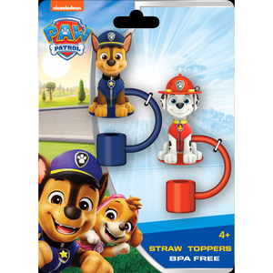 3 x Assorted straw toppers 3 pack, 2 count ea