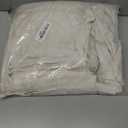 Joydeco Linen Curtains 96 inch Length 2 Panel Set, Light Filtering Curtain for Living Room Bedroom, 52 inch Wide Drapes with Rod Pocket Back Tab (96" Lx52 W, Ivory on Linen)