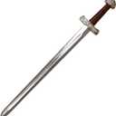 LOOYAR Vikings Viking Age Medieval PU Foam Sword Weapon Toy for Berserker Soldier Knight Warrior Costume Battle Play Halloween Cosplay LARP Reenactments