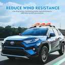 Lockable Roof Rack Cross Bars Compatible with Toyota Rav4 Accessories 2025 2024-2019, Aluminum Heavy Duty Crossbars, Not Fit for 2024 LE/Adventure/TRD Off-Road/Hybrid Woodland Edition
