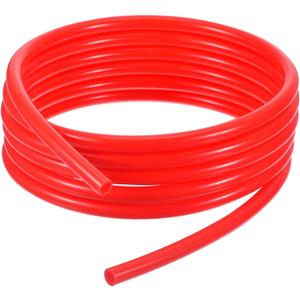METALLIXITY Silicon Tubing(19mm ID x 25.4mm OD x 1 m), Pure Silicone Hoses High Temp - for Printer, Hot Water Dispenser, Engine, Brewing, Fish Tank Air Pump, Pump Transfer, Red