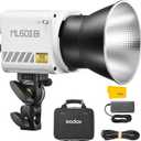 Godox ML60IIBi 70W Bi-Color COB LED Video Light,2800K-6500K CRI 96+/TLCI 97+,Built-in 11 Lighting Effects,App Control Photography Lighting