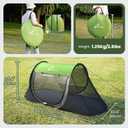 Sportneer Pop-Up Mosquito Net Tent, Instant Setup Camping Shelter for Cot or Ground, Breathable Mesh Bug Screen, Lightweight Portable Bed Canopy for Outdoor Indoor Adults Kids(86.6x33.5x35.4 in)