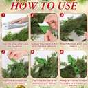 12 Pcs Christmas Garland Decorative Hanger for Mantle Banister Ties Christmas Tree Garland Hold Adjustable Bendable Wreath Fireplace Stocking Holder for Xmas Stair Indoor (Lime Green)