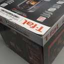 T-fal Infrared Air Fryer, 2x Faster Than Traditional Heating*, Large Air Fryer Toaster Oven Combo, 6 Qt Digital Touch Screen, 7-in-1 Cooking Functions, No-Shake Technology, 1550W, Black,