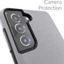 Crave for Galaxy S21 Plus Case, Shockproof Protection Dual Layer Case for Samsung Galaxy S21 Plus, S21+ 5G (6.7 inch) - Slate