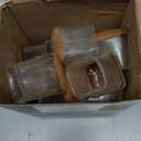 PISAO 24 Pcs Chair Leg Floor Protectors Square, Silicone Chair Leg Protectors Caps Covers for Hardwood Floors, Furniture Pads Sliders with Wrapped Felt Bottom Medium (Fit:3/4"~1-1/8")