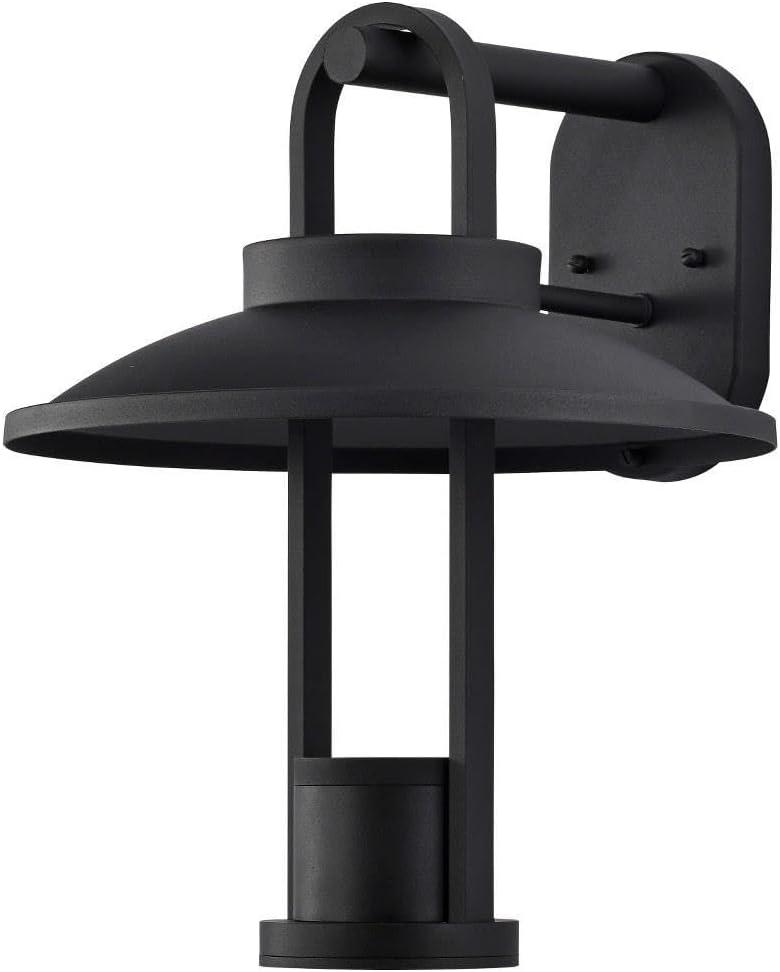Nuvo Lighting 45923666803 LED Wall Lantern, Black