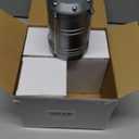 Lichamp LED Camping Lantern, 4 Pack Battery Powered Flashlight for Power Outages, Portable Collapsible Hanging Light Essential for Home, Outdoor, Emergency Lamp Survival Kit Gear for Hurricane, Gray