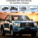 12V 20w Solar Battery Charger Pro - Built-in Intelligent MPPT Controller Waterproof for Car, Automotive Boat, and Marine RV Trailers - Solar Panel Trickle Charging Kit (SP-20W)