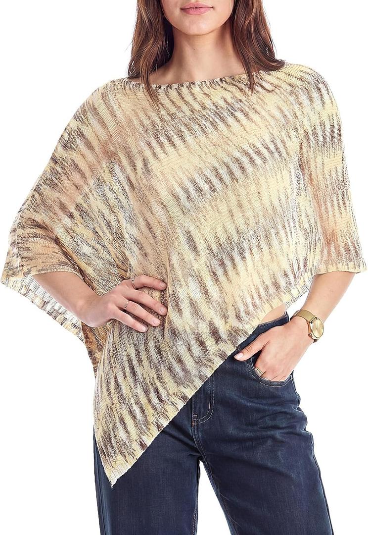 2 x Women Sheer Poncho Shrug