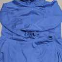 Casly Lamiit Women's 2 Piece Skort Set Athletic Tracksuit Short Tennis Skirt Zip Up Hooded Sweatshirt Active Outfits (S)