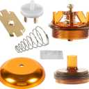 Sunluway for Febco 765-1 Repair Kit, 765 1 inch & 1-1/4 Inch, Bonnet Poppet Check Valve and Canopy Assembly Kit w/Spring & Retainer for Febco 765 1" & 1-1/4" Backflow Preventer & Vacuum Breaker