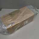 CGBE Acrylic Self-Adhesive Shower Caddies: No-Drill Bathroom Wall Shelf with Hidden Hooks & Drainage Holes - Clear Waterproof Organizer for Bathroom, Kitchen Storage (2 Pack, 2.3" L  3.6" W  1.8" D)