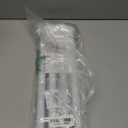 4 Pack White Tension Rod 16 To 26 Inch Adjustable Spring Tension Curtain Rods No Drilling Short Curtain Rod Extendable Small Spring Tension Rod for Closet Cupboard Bars Refrigerator