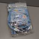 Blue Halloween Birthday Decorations,198pcs Ghost Party Decorations Tableware Happy Boo Day Plates Napkins Cups Tablecloth Banner Swirls,Topper,Balloon for boy Halloween Party Decorations,Serve 24