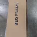 GAOMON Full Size Bed Frame with Headboard & 2 Storage Drawers, Upholstered Full Platform Bed Mattress Foundation with Steel Slats Support, Noise-Free, Easy Assembly & No Box Spring Needed, Grey