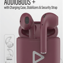 Acoustix™ True Wireless Earbuds - Burgundy