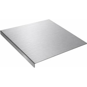 Stainless Steel Cutting Board with Lip, Countertop Metal Chopping Board, 31.5"L x 19.7"W