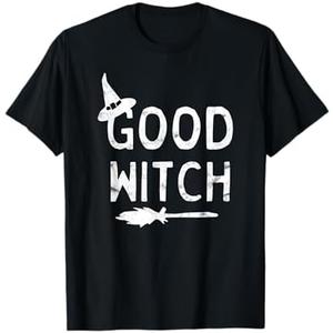 Good Witch Halloween Graphic October T-Shirt 1 X