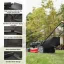 RO6G 970698001 Lawnmower Grass Bag Replacement Ryobi Lawn Mower Bag 20" 40V Cordless RY40108 RY40109 Fits for Ryobi Grass Catcher Bag TB200 TB230 TB2240 TB270 ES TB280 ES (No Metal Grass Bag Frame)