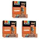 KIND Nut Bars, Peanut Butter Dark Chocolate, Healthy Snacks, Gluten Free, 8g Protein, 6 Count, BB: 08 May 2026 (Pack of 3)