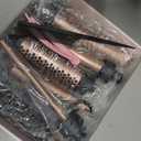 5 in 1 Curling Iron & Thermal Brush Set with 4 Interchangeable Ceramic Barrels (0.35-1.25) Fast Heat Dual Voltage Travel Hair Tools Birthday Gift for Women - Hair Curler Wand Kit for Curls & Blowout