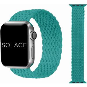 Solace Bands Imperium V2 Loop - Compatible with Apple Watch Bands Stretchable Sport Loop Band for Women and Men, iWatch Bands for 38mm 40mm 41mm 42mm 44mm 45mm Ultra, SE and Series 8 7 6 5 4 3 2 1 (38/40/41MM - XS, Black)