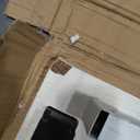 TEMI Small Computer Desk Folding Table - No Assembly, Compact 43.3" Foldable Desk with Power Outlets & USB Charging Port, Portable Small Office Desk, Ideal Mini Study Table for Narrow Spaces, White Ash