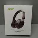 acer OHR516 Active Noise Cancelling Headphones, Over Ear Wireless Bluetooth, 60H Playtime, 40mm Drivers, Low-Latency Mode, ENC Clear Calls, Foldable Comfortable Design (Black)