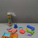 Play-Doh Stamp & Saw Tool Bench Playset, Construction Toys for Boys & Girls 3 Years & Up, Kids Arts & Crafts