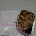Fencca Long Curly Wavy Wig Honey Blonde Wigs for Women Brown with Highlights Curly Wig Loose Wave Hair Glueless Heat Resistant Synthetic Wig Brown mixed Blonde Wigs for Daily Party Use