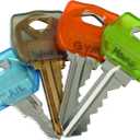 Nite Ize IdentiKey Covers, Write-On Universal Key Covers for Quick Key Identification, Multiple Colors 4 pack