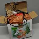 5FT Christmas Inflatable Gingerbread Man & Dog Outdoor Decoration, Christmas Funny Blow Up Yard Decoration, Built-in LED Lights Inflatables Xmas Holiday Dcor for Indoor Lawn Garden