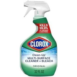 Clorox Clean-Up Multi-Surface Cleaner with Bleach, 32 Fl Oz Ea, Pack of 2 