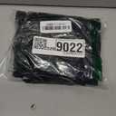 SATINIOR Women's Carnival Halloween Costume Elastic Spandex Shiny Wet Long Gloves and Thigh High Stockings (Black)