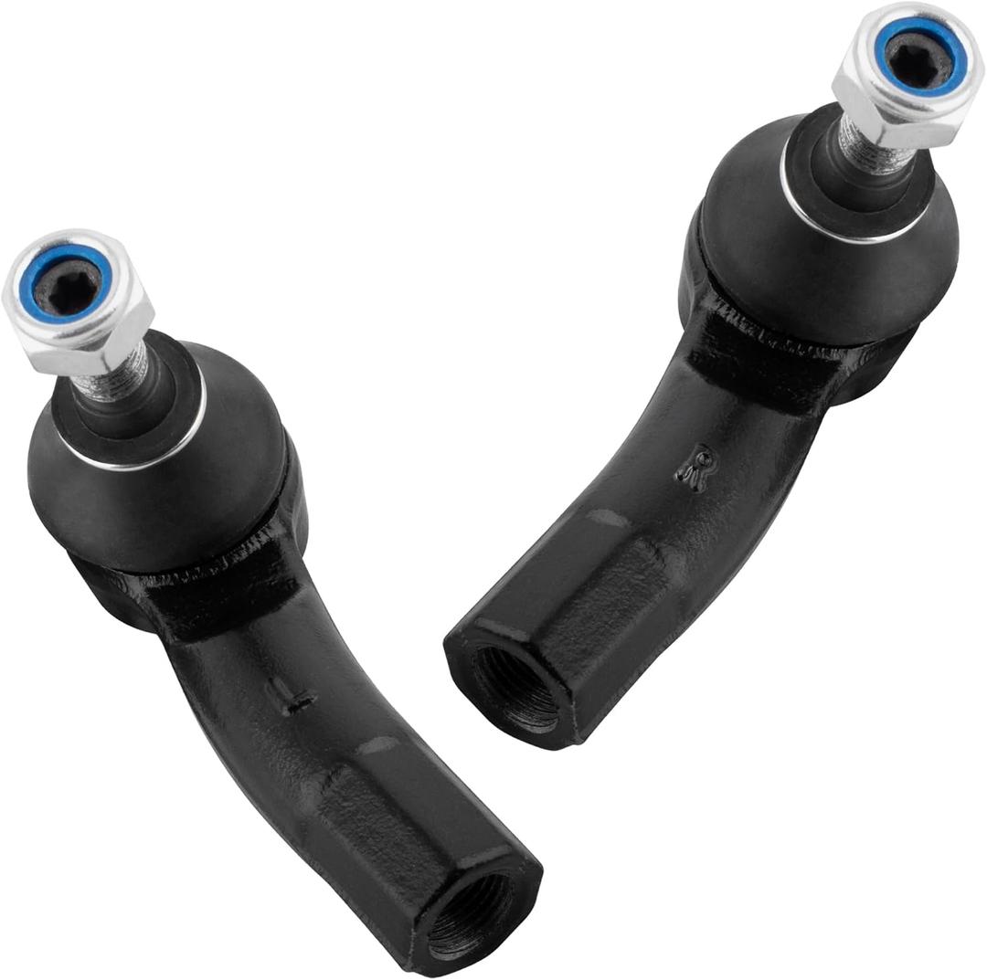 ES80666 ES80667 Front Outer Tie Rod Ends Left & Right for Audi A3 & Quattro 2006-2019 S3 2015-2019 Volkswagen Beetle 2012-2019 Golf 2010-2019 GTI Jetta Passat 2006-2019, Pack of 2