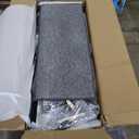 Nordic Beast 48'' XL Cat Wheel Safe, Quiet & Stable Exercise Wheel for Large Indoor Cats up to 45 lbs 15.7'' Extra-Wide Surface Fits 2 Cats Side by Side & Prevents Wobbling, Black