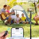 118" Invisible Selfie Stick for Insta360 & iPhone 10ft Aluminum Pole