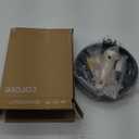 CAROTE Nonstick Frying Pan Skillet,Non Stick Granite Fry Pan Egg Pan Omelet Pans, Stone Cookware Chef's Pan, PFOA Free,Induction Compatible(Classic Granite, 8-Inch) (Black)