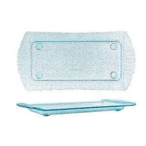 GET Enterprises Inc Cache Polycarbonate Jade Rectangular Platter, 18 x 9 Inch 1 Pack