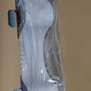 MR.SIGA Toilet Stool Squat Adult, Bathroom Stool Heavy Duty, Anti Slip Toilet Step for Bathroom, Toddler Step Stool for Kids, Off-White & Dark Gray