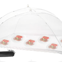 Food Cover Food Tent Set, 2 Extra Large Reusable Pop-Up Umbrella Food Nets for Picnics, Outdoor Camping, Parties, BBQ