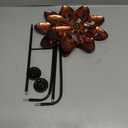 2PC Metal Wind Spinners Outdoor, 360 Wind Sculpture Spinner with Metal Stake, Waterproof Spinners Green Kinetic Wind Spinner for Yard Lawn Decor (A- Vintage Copper) (A- Vintage Copper 2pc)