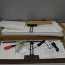 2 Pack 24 inch Picture Light Battery Operated for Wall, Wireless Display Art Lighting for Painting with Remote, Dimmable 6400mAh Picture Frame Lights for Gallery, Black