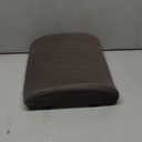 Lumbar Support Pillow for Office Chair and Car,Back Support for Office Chair,Charcoal Memory Foam Back Cushion with Breathable Mesh Cover,Double Adjustable Straps,Grey