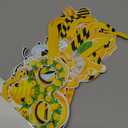 Threan 32 Pieces Bee Party Supplies Bulk Bee Glasses Honeycomb Sunflower Paper Eyeglasses for Summer Flower Birthday Party Baby Shower Costume Photo Booth Props Decorations Supplies