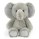 okegztoa Stuffed Animal Plush Toy Soft Plushie Cuddly Elephant Cute Plush Toy for Kids Toddlers Boys Girls Birthday Christmas Nursery Decor Party Favors